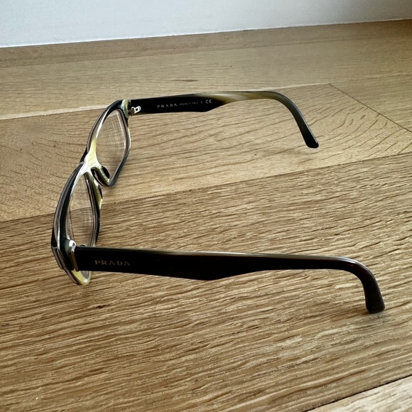 Prada Eyeglasses in Brown/Tortoise - Picture 3 of 9